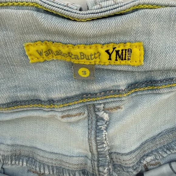 Light Blue Women's Jeans - Picture 2 of 4